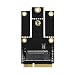 Produktbild BKAUK M.2 NGFF zu PCI-E Konverter für M.2 WiFi WLAN Karte Intel X200 9260 8265 8260 für Laptop