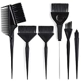 Hair Dye Brush Set of 6 - Hair Tint Brushes for Coloring - Hair Color Kit