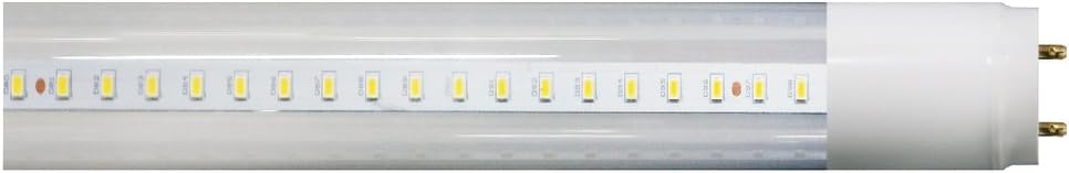 Goodlite G-83457 9W 24" T12 & T8 Fluorescent Replacement. Universal Direct OR Bypass T8 LED Light Bulb. One side power or two side power,Clear Cool White 4000k,