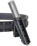 LIVANS Baton Holder for Duty Belt,Police Expandable Baton Holster Tactical,Retractable Baton Case Carrier Sheath Fit 21'-26' Telescopic Baton/1,2' Tube Dia Flashlight,Security Correctional LE Officer