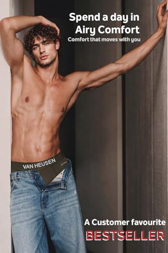 Image of Van Heusen Men's Briefs | Air Series| Light as air |Ultralight for superior comfort| Mesh Fabric | Breathable Active Trunks - Moisture-Wicking| Sweat Absorbant | Stretch Cotton Blend| Underwear for Active Wear | Style 40007|Available in Pack of 1 & 2