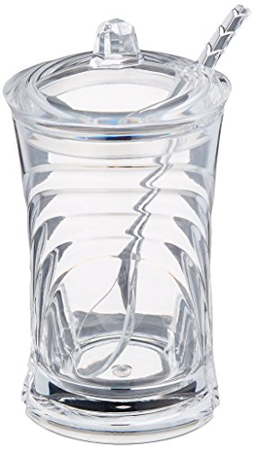 Prodyne Please Acrylic Sugar Jar, One Size, Clear