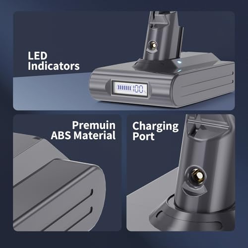 Image of Upgraded 7.0Ah Replacement for Dyson V7 Battery Compatible with Dyson Battery SV11 229687 225403 V7 Animal /Motorhead /Trigger /Absolute /Fluffy /Allergy Cordless Vacuum