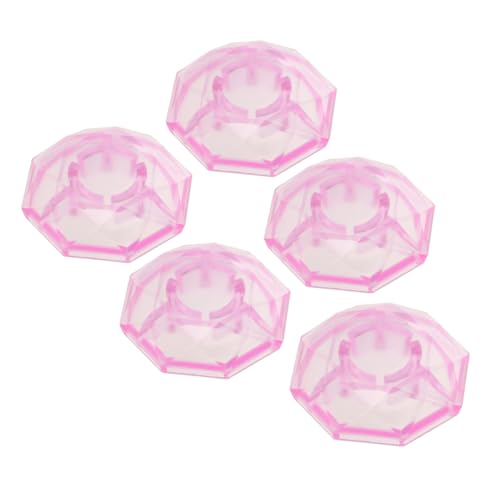 Abaodam Guitar Effects Pedal Button Caps 5pcs Footswitch Toppers Diamond-shaped Design for Electric Guitars