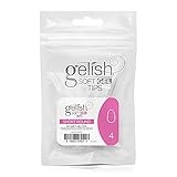 Gelish Soft Gel Tips, Short Round Size 4, 50 ct. Refill