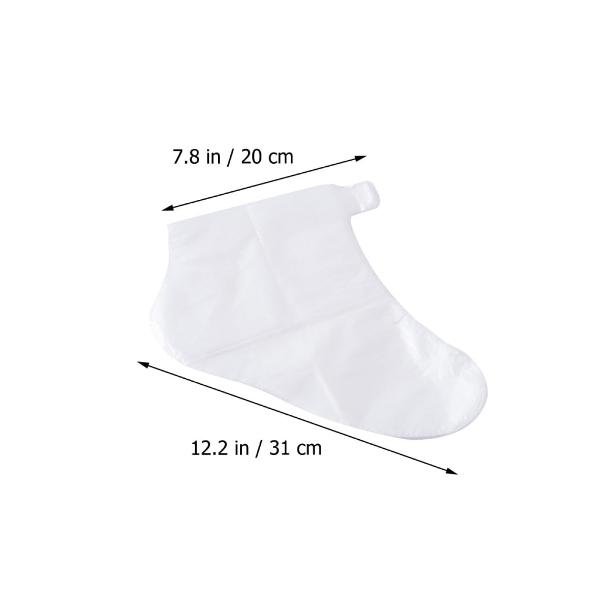 FRCOLOR Foot Lotion Cover Feet Cover for Dry Cracked Feet Spa Liners Foot Pedicure Accessories Random