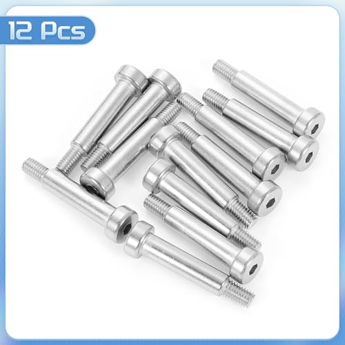 Pernos de hombro de 8mm inoxidables M6 para pasadores de guía en moldes 3