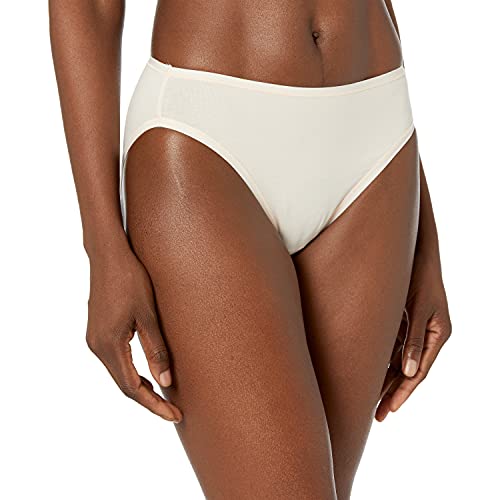 Image of Amazon Essentials Women's Cotton Stretch High-Cut Bikini Panty