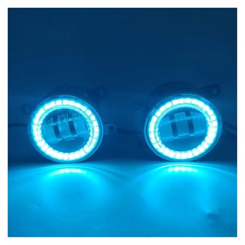 Antibrouillard LED Angel Eye DRL pour Nissan Navara D40 2005-2012 phares avant 12V