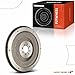 A-Premium Clutch Flywheel Compatible with Dodge Ram 1500 2002-2008, Dakota 2001-2009 & Mitsubishi Raider 2006-2009, 3.7L 4.7L, Manual Transmission, 8 Bolt Holes, 143 Teeth