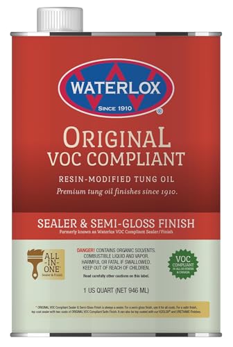 Waterlox Original Sealer Finish, 350 VOC, 1 Quart
