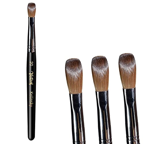 Yasterd Acrylic Nail Brush 100% Kolinsky Acrylic Brushes for Nails