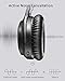 Active Noise Cancelling Headphones,Utaxo Bluetooth Headphones Over Ear with Mic Hi-Fi Sound Deep Bass Foldable Wireless Headset,Quick Charge 30H Playtime for Cellphone PC TV Travel