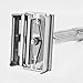 Double Edge Safety Razor for Unisex, 10 Platinum Coated Double Edge Blade Refills Safety Razo, Women Men's Razor with a Delicate Box,