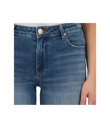 KUT from the Kloth Women's Charlotte High Rise Wide Leg Roll Up4