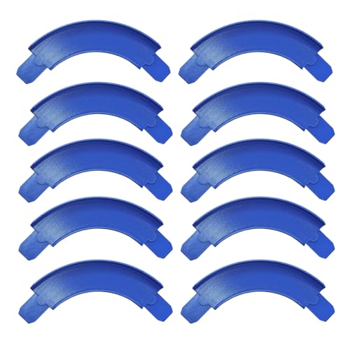 Ahpoon Track Connectors Pieces Compatible with Hot T Wheels,90 Degree,Size L,10 Packs