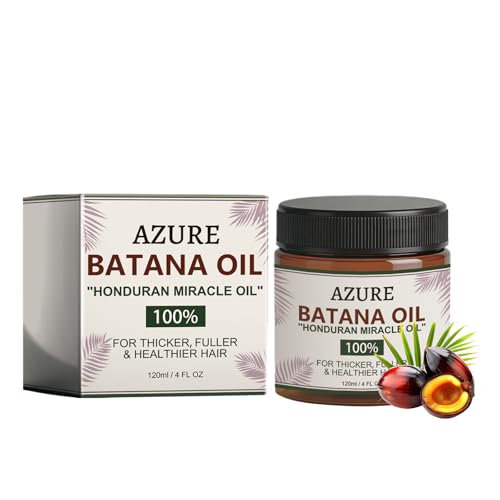 Azure Batana Oil for Hair Growth Nature Pure Batana Oil for Hair Growth Effective Hair Care With Promotes Hair Thickness & Good Texture (1P)