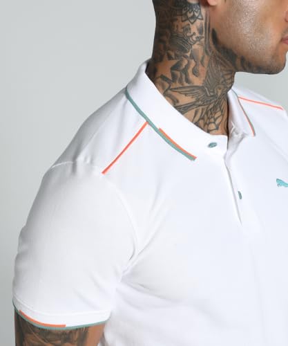 Image of Puma Men's Solid Slim Fit T-Shirt