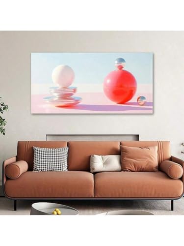 Grande toile murale moderne art abstrait haut de gamme paysage exotique