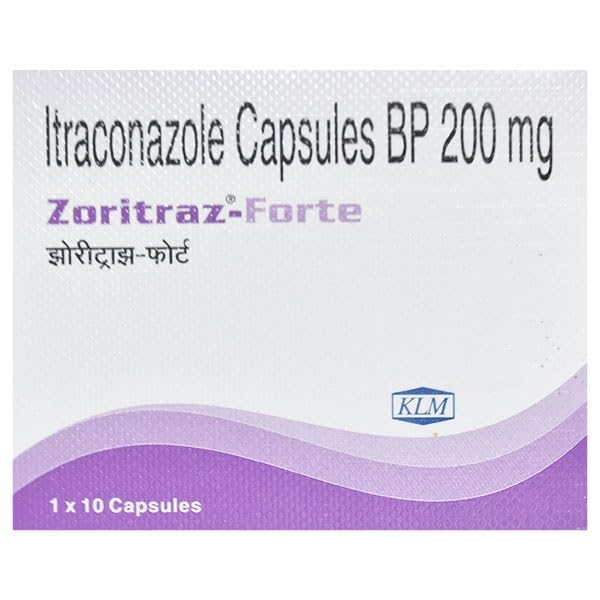 Zoritraz Forte - Strip of 10 Capsules