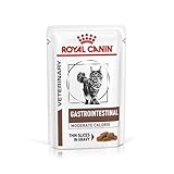 Royal Canin Moderate Calorie Gastrointestinal Veterinary Health Nutrition Cat Food 48 x 85g sachets