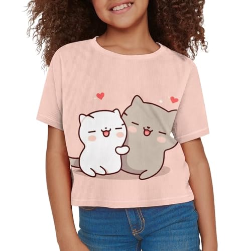 Image of Ystardream Cute Shirts for Teens Girls 6-16 Years Casual