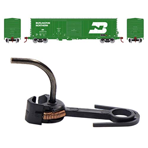 Yamix 12Pcs Model Trains HO Scale Couplers 20mm E-Z Mate Knuckle Couplers for HO 1:87 Scale Model Trains - Thumbnail 3