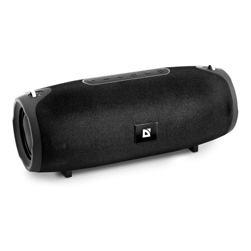Defender® G22 Bluetooth Lautsprecher – 20W Musikbox mit TWS, FM-Radio, USB, MicroSD, AUX, MP3-Player & Mikrofon – Tragbarer Speaker mit Schultergurt, Freisprechfunktion & Type-C Ladeanschluss