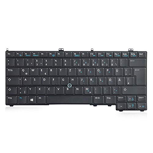 Preisvergleich Produktbild Dell 0TV6P8 Notebooktastatur Deutsch (Latitude E7240, E7440) beleuchtet