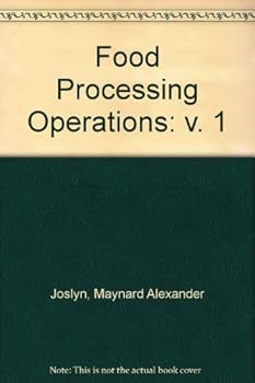 Hardcover Food Processing Operations: v. 1 Book