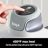 Ninja Crispi® 3-in-1 Glass Air Fryer – 4Qt & 5-Cup Portable Cooking System, White – Healthy Fry, Steam & Roast in One Compact Appliance