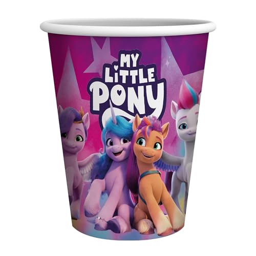 Gobelets My Little Pony en papier rigide de 250 ml imprimés haute résolution - 2