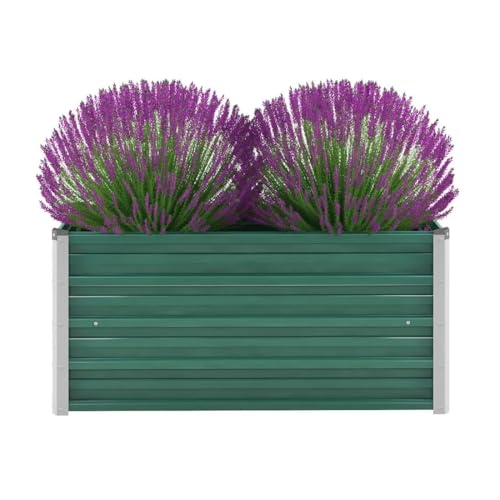 Karoldeare Garden Raised Bed Galvanized Steel 39.4