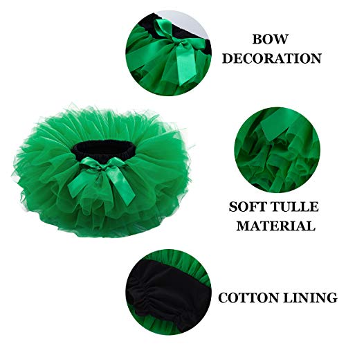 Saia tutu para bebês meninas, tutus de tule infantil, saias macias para recém-nascidos para crianças