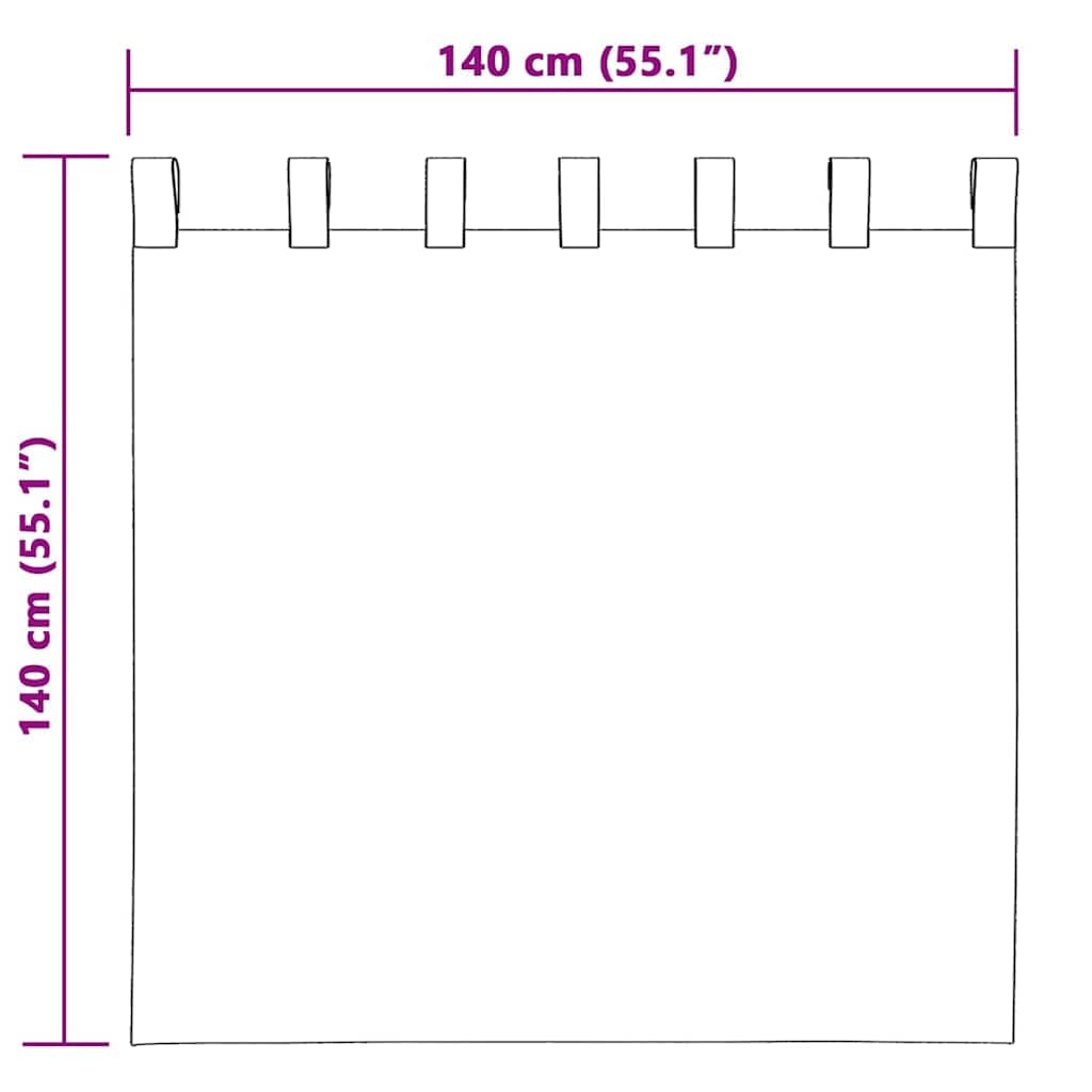 Cortinas opacas de terciopelo gris oscuro, 2 unidades, 140 x 140 cm, cortinas con trabillas de tela para salón, dormitorio, cortina de puerta, fácil de limpiar, bloquea la luz, diseño moderno