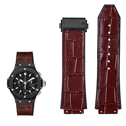 Bracelet en cuir marron pour habiller votre Hublot Big Bang au quotidien