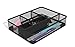 1InTheOffice Mesh Collection Desk Drawer Organizer Tray, Black 9"W x 6" D