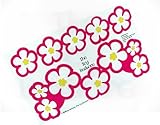 Toy Restore White Flowers Set Sticker fits Little Tikes Kids Cars Trucks Ride-on