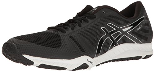 ASICS Men's Fuzex Tr Running Shoe, Black/Onyx/Silver, 13 M US