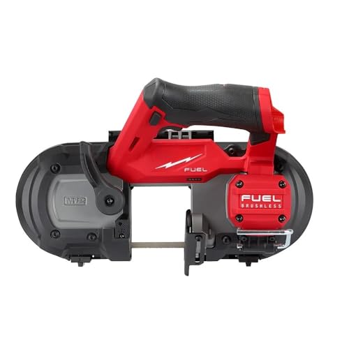 Image of 2529-20 Compact Band Saw for Milwaukee M12 FUEL Brushless Cordless Band Saw Red - Bare Tool