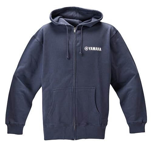 Amazon | ヤマハ発動機(Yamaha) ジップアップパーカー RY3013 ネイビー
