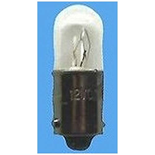 旭光 パイロットランプ T10 6.3V0.15A 全光束:4lm 口金:S-9-1 クリヤー T10 S-9-1 6.3V-0.15A