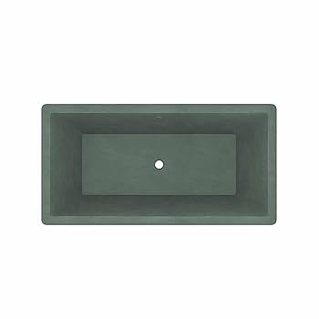 その他 1/6 native bath tub Avalon 62-Inch Concrete Soaking Bathtub - Native Trails