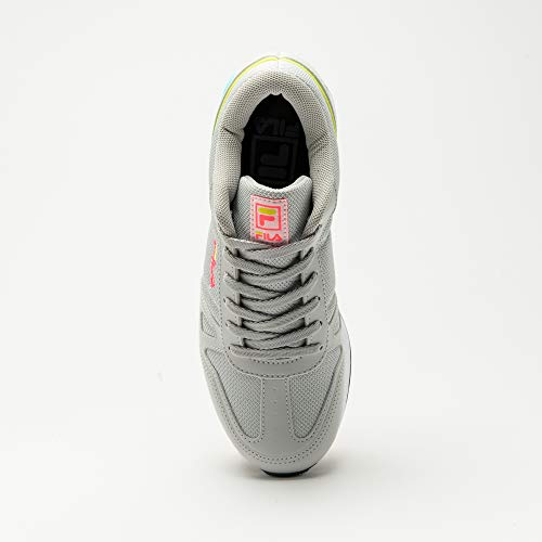 Tênis Fila Classic Runner, Feminino, Prata/Rosa/Azul, 36