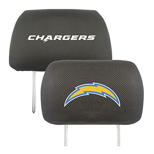 FANMATS NFL Los Angeles Chargers pokrowce na zagłówki, kolory drużynowe, jeden rozmiar