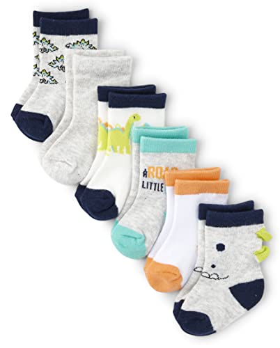 Image of The Children's Place Boys' and Newborn Midi Socks 6 Pack