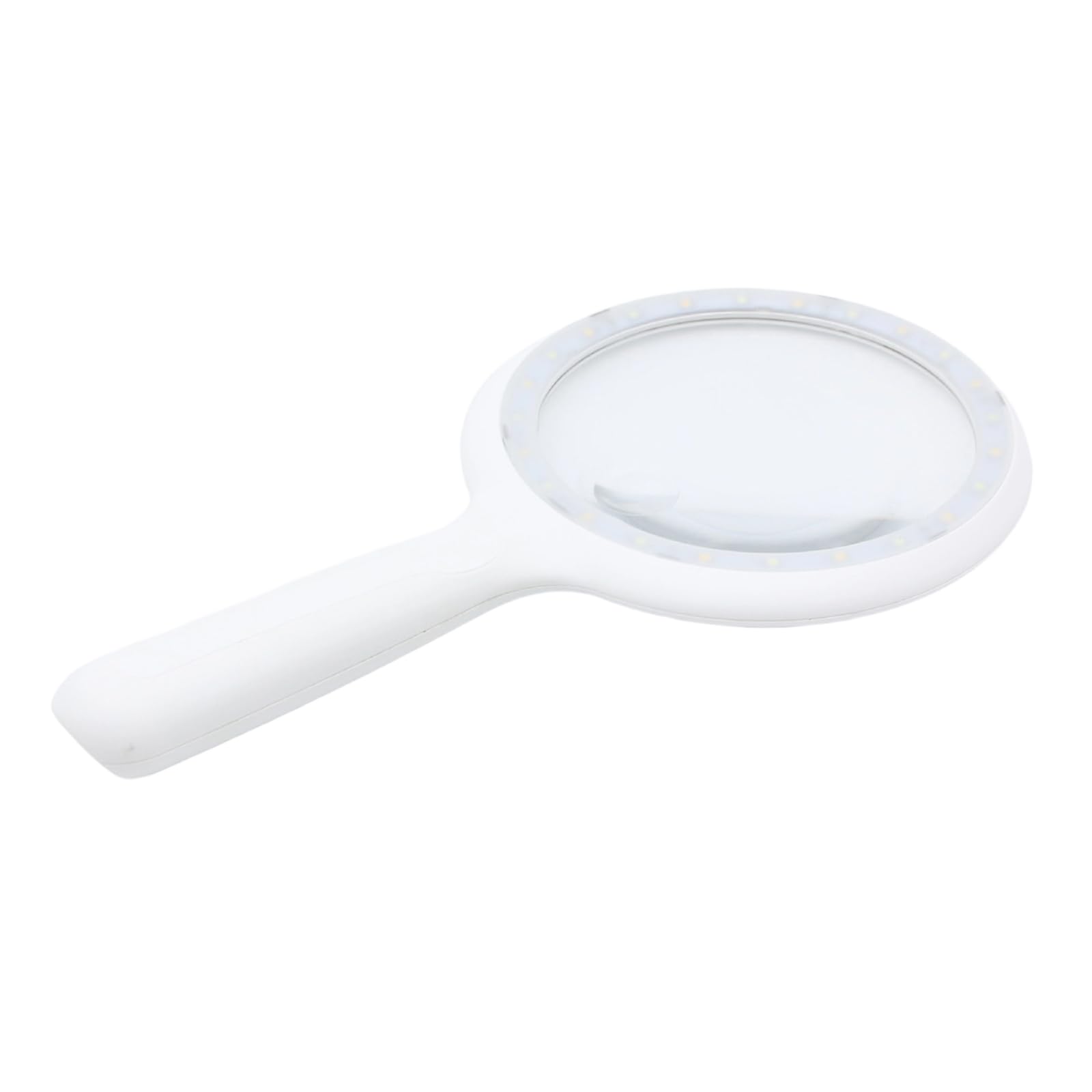 Magnifier Glass Handheld Magnifier Rechargeable 28X 56X Eye Loupe for Reading Stamps Coin Jewelry Inspection Double Light Source Magnification