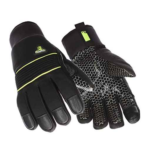 Refrigiwear Extreme Ultra Grip Thinsulate Insulated Gloves With Touchscreen Forefinger (Black, Large) #TOP27
