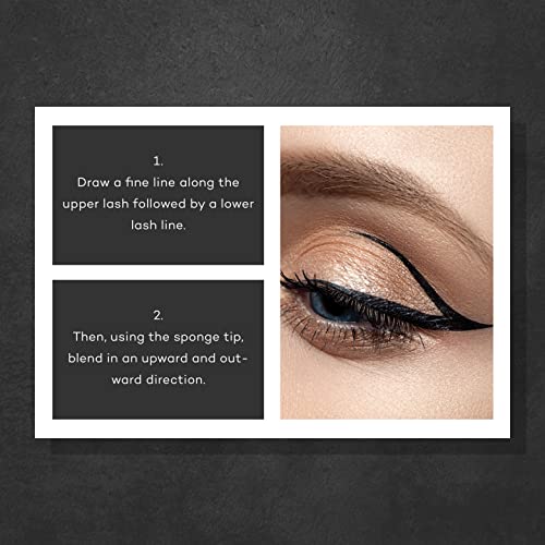 Image of Lenphor Sketch It Eye Liner Waterproof Smudge Proof Matte Finish Eye Makeup Precision Tip for Professional Strokes Intense Look Smooth Application