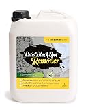 Patio Black Spot Remover - for All Stone Type - Restore Natural Colour - Removes Staining Caused by Black Lichen, Green Algae and White Fungi - Biodegradable and Acid-Free - 4 L